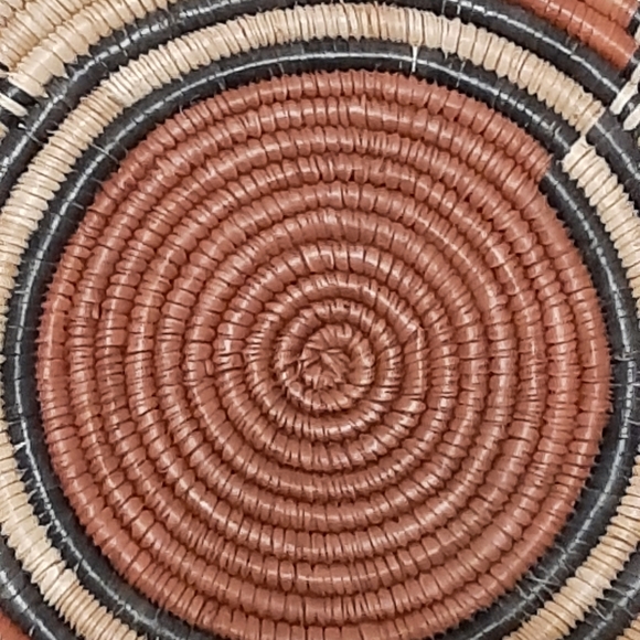 Lot of 5 Vintage Hand Woven Wall Hanging Boho Tribal Decorative African Ghana - Picture 7 of 7